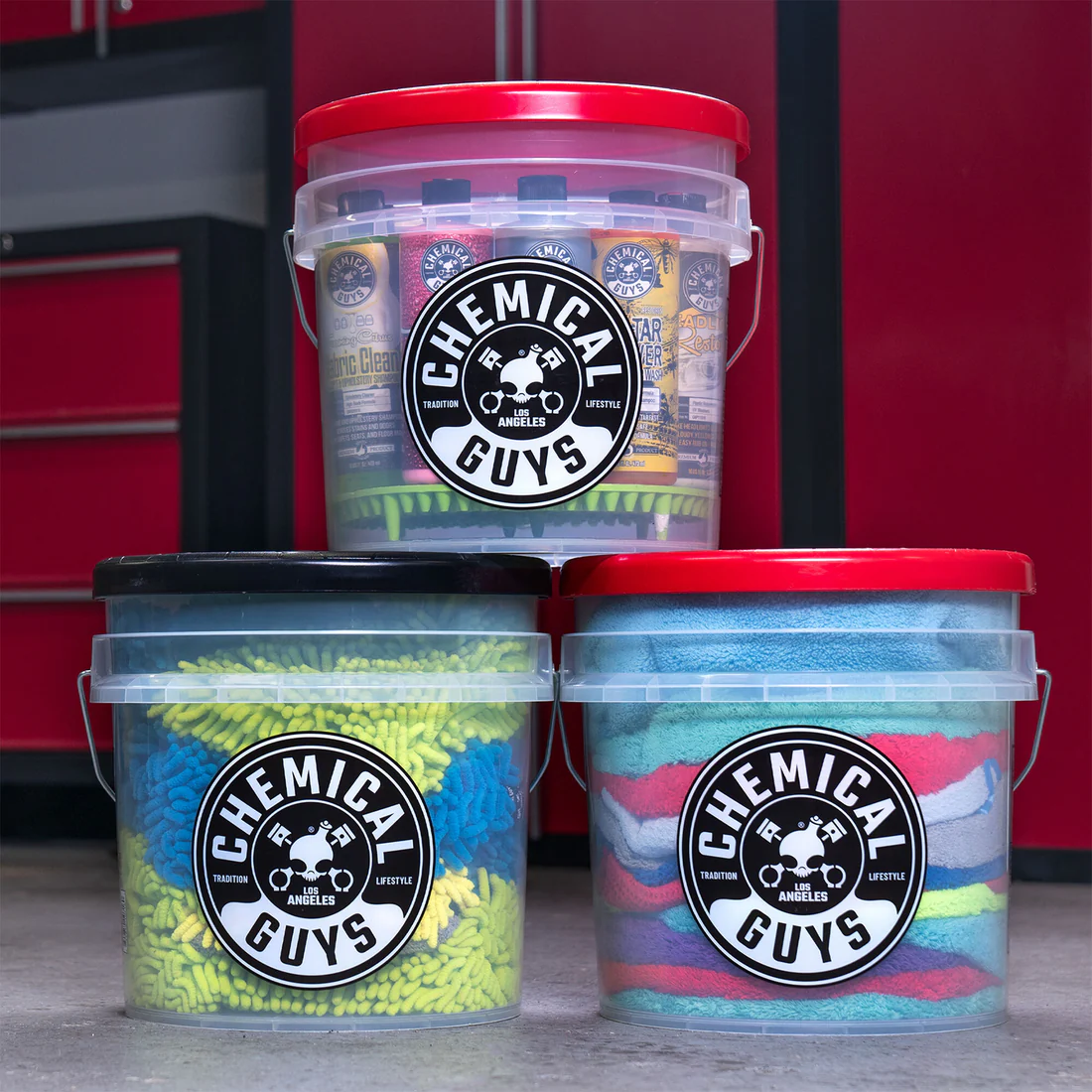 Heavy Duty Ultra Clear Detailing Bucket, 4.25 Gal Sölumyndir CD