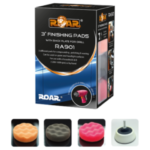 Massapúðar ROAR sett á borvél 3" 3stk púðar + bakplata