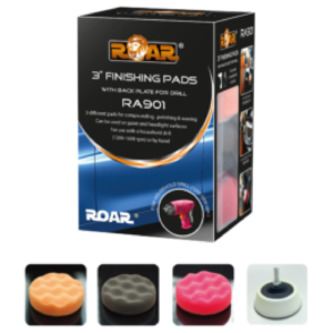 Massapúðar ROAR sett á borvél 3" 3stk púðar + bakplata