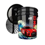 SOFT99 Detail-fata með loki & Grit Guard sandskilju.