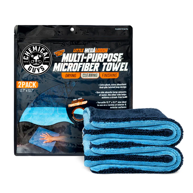 CG Little Megalodon Multi-Purpose Microfiber Towel 2 í pakka