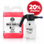 Mesto Froðu Rafmagns Þrýstingsbrúsi & Chemical Guys Maxi Suds Cherry Gallon
